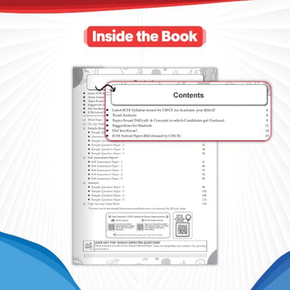 Oswaal ICSE | 10 Sample Question Papers | Class 10 | Physics (For 2027 Exam) | Includes–Board Paper 2026 & Specimen 2027 | With On Tips Notes, Mind Maps & Oswaal AI