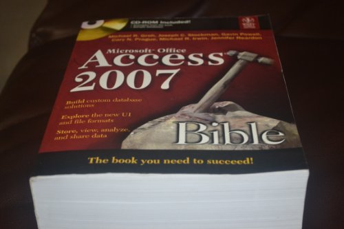 Access 2007 Bible book cover