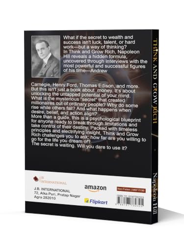 Think and Grow Rich: The Classic Guide to Success, Financial Success, Personal Development and Achievement | Best selling book by Napoleon Hill on ... in mindset, discipline and goal setting