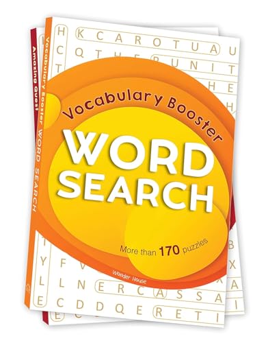 Word Search – Vocabulary Booster: Classic Word Puzzles for Everyone | Build Word Power & Focus | Ages 8+ | Fun & Engaging Brain Games
