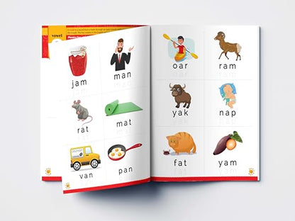 My First 3-Letter Words: Tracing and Activity Book for Kids | Learn to Read, Write & Recognize Words | Ages 3–5 | Early Literacy Made Fun