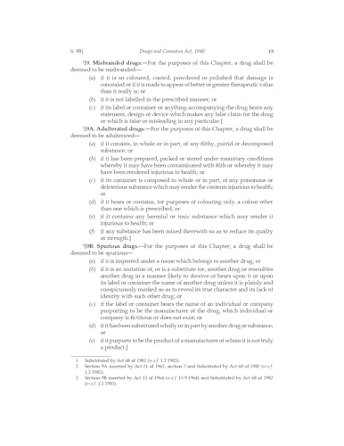 Lawmann's Drugs and Cosmetics Act, 1940 | Bare Act with Comments