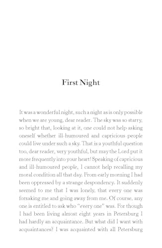 White Nights by Fyodor Dostoevsky: The Original Classic | Russian Literature | Psychological Fiction | Loneliness | Human Emotions - Unabridged Classics