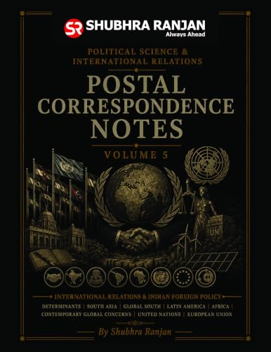 Shubhra Ranjan PSIR Postal Correspondence Notes Set of 5 Books