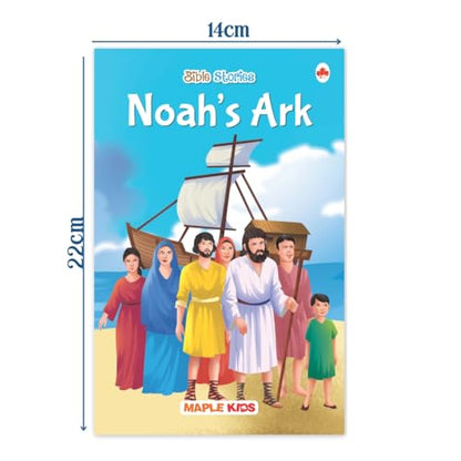 Story Books for Kids - Bible Stories (Illustrated) - (Set of 10 Books) - English Stories for Children - Birth of Jesus, Prophet Jonah, Moses, The Story of Creation, etc., - Moral Stories - Age 3+