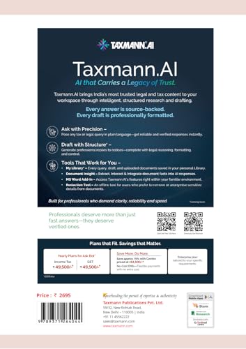 Taxmann's Direct Taxes Ready Reckoner (DTRR) [Finance Act 2026] – India's Most Comprehensive Reference—Uniquely Designed to Navigate the Concurrent Operation of ITA 1961 | ITA 2025 | ITR 2026