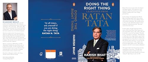 Doing the Right Thing: Learnings from Ratan Tata | Leadership, Life Lessons and Vision | By the Bestselling Author of Tata Log and #Tatastories, Harish Bhat