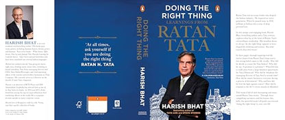 Doing the Right Thing: Learnings from Ratan Tata | Leadership, Life Lessons and Vision | By the Bestselling Author of Tata Log and #Tatastories, Harish Bhat