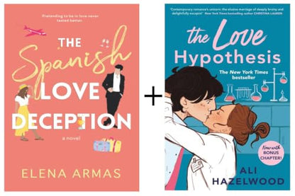 The Spanish Love Deception & The Love Hypothesis Book Combo | Contemporary Romance Collection | Enemies to Lovers, Fake Dating & Romantic Comedy Fiction Paperback Set