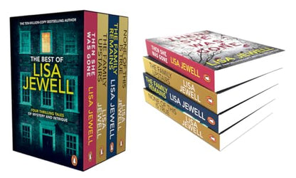 LISA JEWELL’S 4 BOOKS BOXSET: Then She Was Gone, The Family Upstairs, The Family Remains & None of This Is True | UNFORGETABLE THRILLERS | PREPARED TO BE HOOKED!