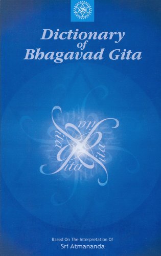 Dictionary of Bhagavad Gita book cover