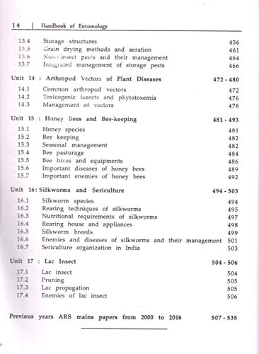 Handbook of Entomology (4th Edition)