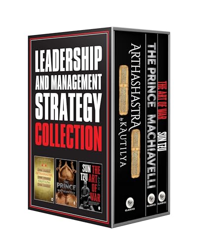Leadership & Management Strategy Collection (3 Book Set) | Leadership | Political Strategy | Gift Pack | Premium Paperback | The Prince | The Art Of War | Arthashastra & More