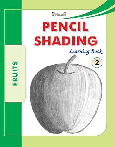 Inikao's Pencil Shading Adventures for Kids: Beginner's Guide Collection | Animals, Fruits, Nature | 4-Book Set (Step by Step Activity Book on Draw and Colouring)