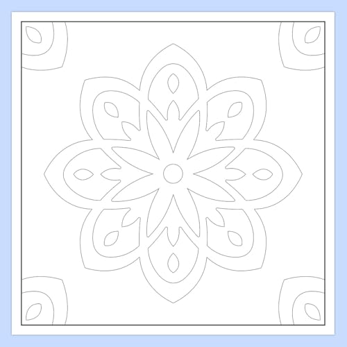 Mandala Colouring Book for Kids | Best Selling Mandala Art Kit in India | Premium Quality Drawing & Painting Book for Kids | Two Brothers Publications