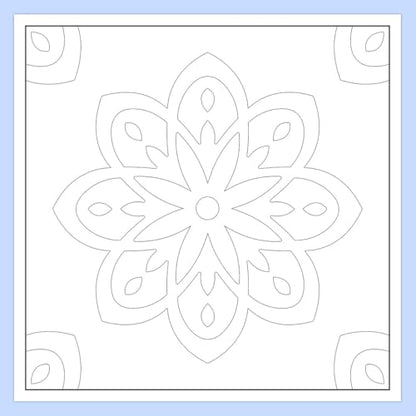 Mandala Colouring Book for Kids | Best Selling Mandala Art Kit in India | Premium Quality Drawing & Painting Book for Kids | Two Brothers Publications
