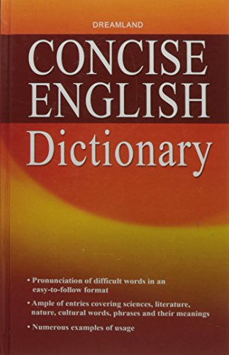 Concise English Dictionary  book cover