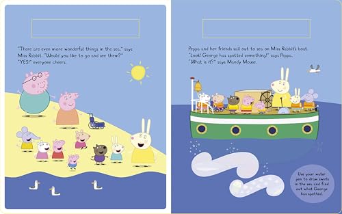 Peppa Pig: Peppa’s Underwater Adventure: A Magic Painting Book