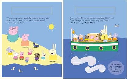 Peppa Pig: Peppa’s Underwater Adventure: A Magic Painting Book