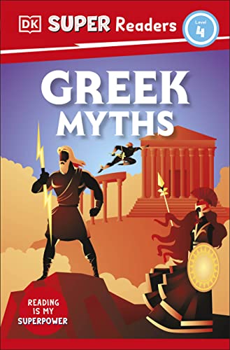 DK Super Readers Level 4 Greek Myths book cover