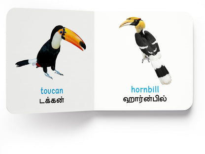 My First Book of Birds - Paravaigal : My First English Tamil Board Book