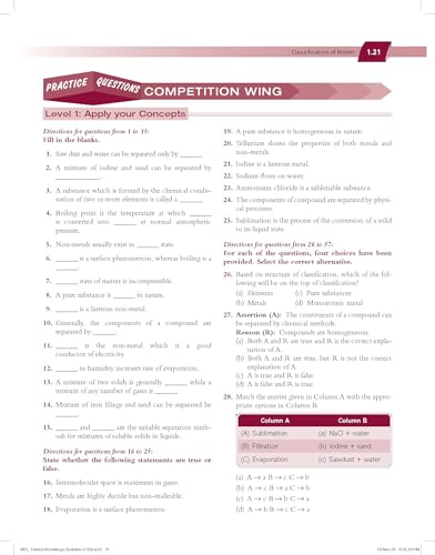 Pearson IIT Foundation'25 Chemistry Class 7 | For JEE, NTSE & Olympiad Exams | As per CBSE, ICSE & State Curriculums | Free acess to 6 Online Assessments, 30 Video Solutions & Interactive Tests via Pearson MyInsights & elibrary | 12th edition