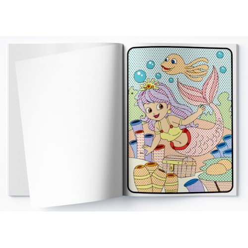 Paint with Water – Play with Mermaids Magical Painting Fun with Just Water | Ages 3–6 | Mess-Free Art for 2+ Hours of Imagination & Color Play
