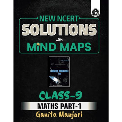 PW New NCERT Class 9 Maths Ganita Manjari Part 1 Textbook Solutions with Mind Maps 2026-27 | Revision Book, Solved NCERT Intext Solutions and End Exercises
