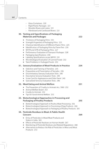 OUTLINES OF MEAT SCIENCE & TECHNOLOGY