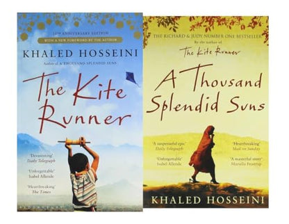 The Kite Runner & A Thousand Splendid Suns | 2 Books Combo | Emotional Historical Fiction Novels on Friendship, Family, Love, Redemption and Human Relationships