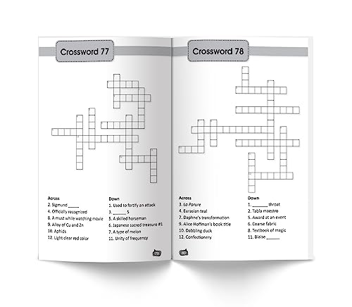 Crossword Puzzles Book 1 For Childrens (Age 8+ Years) | 170+ Engaging Puzzles & Answer | 2000+ English Words | Vocabulary Building | Cognitive & Reasoning Skills | Brain Booster | Paperback Edition