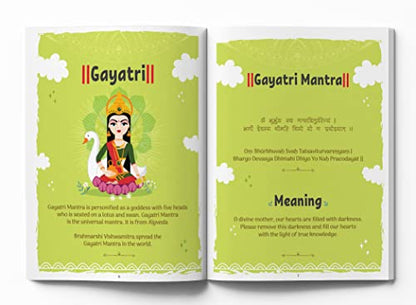 Shlokas And Mantras | Activity Book For Kids | Age 4–8 Years | Spiritual Learning | Sanskrit Verses With Meaning | Colourful Pages & Stickers | Engaging Activities | Premium Paperback | Latest Edition