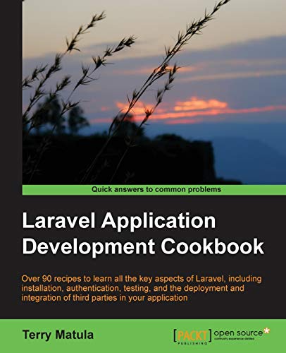 Laravel Application Development Cookbook book cover