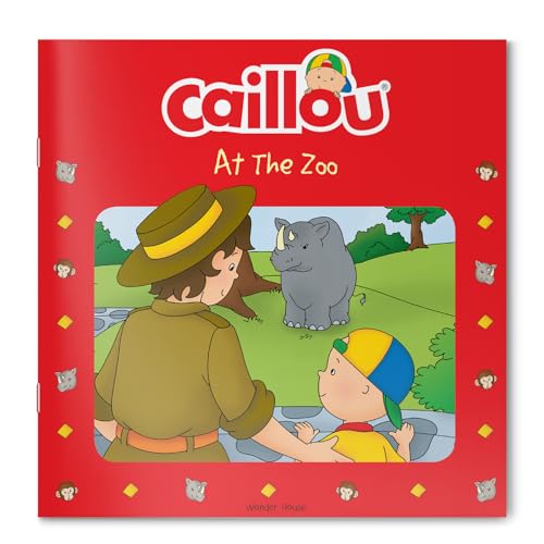 Caillou-At The Zoo book cover