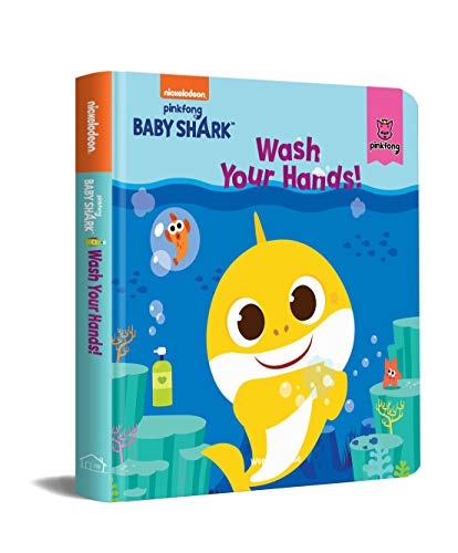 Pinkfong Baby Shark - Wash Your Hands : Padded Story Books book cover