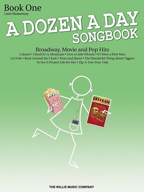 A Dozen a Day Songbook - Book 1: Later Elementary to Early Intermediate Level by Carolyn Miller (Adapter) book cover