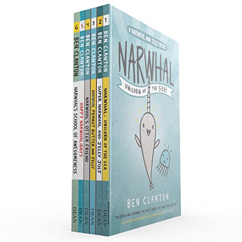 NARWHAL AND JELLY 6-BOOK SHRINKWRAP PACK book cover
