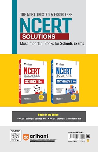 Arihant NCERT Exemplar Mathmatices 10th Latest Rationalized Edition | Problems & Solutions with Exclusive Elements | Thinking Process, Concept Insight, Mistake Alert | For Exam 2026-27