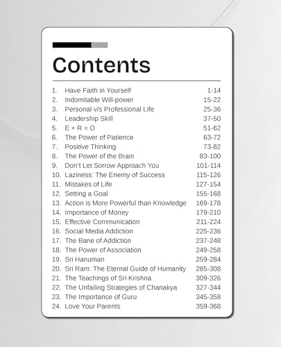Disha 24 Chapters of Success by Sonu Sharma English Edition | Self Help & Motivation Book on Success, Mindset, Habits, Wealth, Leadership, Health & Personal Growth