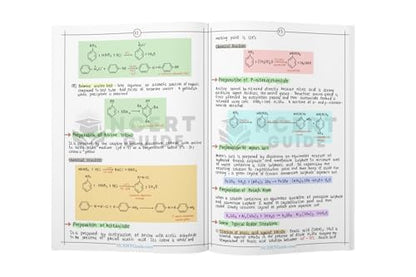 NEET Physics + Chemistry Formula Sheet | Handwritten Colorful Revision Guide | Concepts, Reactions, Laws & Formulas for NEET Preparation