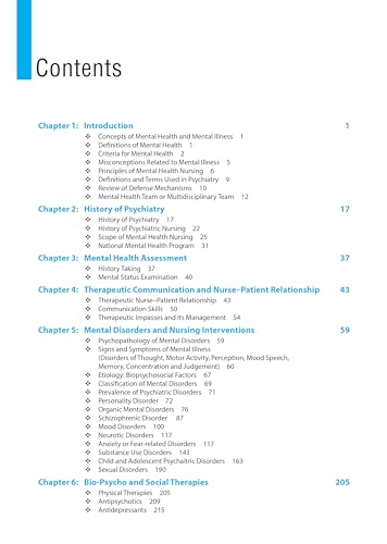 Mental Health & Psychiatric Nursing for GNM Students | Comprehensive Textbook with 26 Clinical Assessment, Chapter-wise MCQs, Case Study and Nursing Care Plan Formats for Term-End Exams