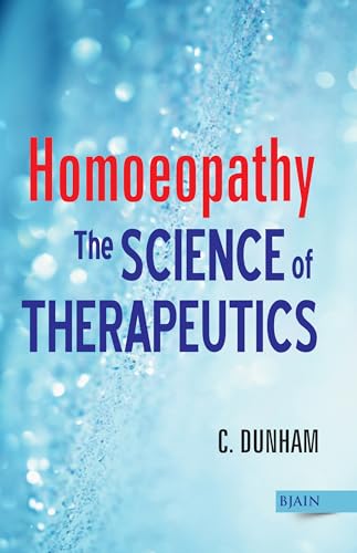 HOMOEOPATHY THE SCIENCE OF THERAPEUTICS book cover