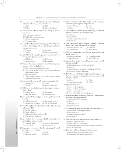 PharmaGuru | A Complete Guide for Pharmacy Competitive Examinations GPAT • NIPERJEE • DI and Pharmacists Examinations (PB 2026)