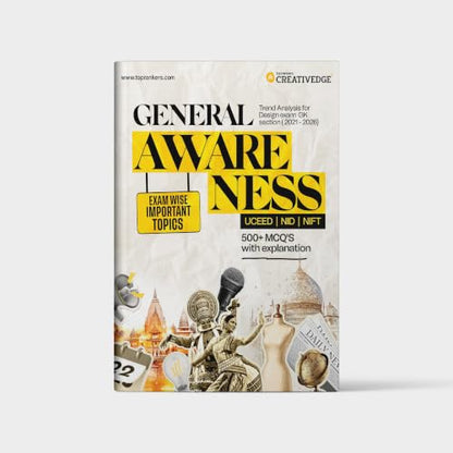 General Awareness Book | UCEED, NID, NIFT Exam Preparation | Creative Edge by Toprankers