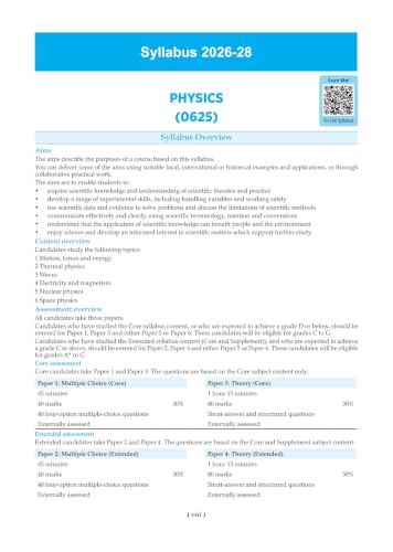 Oswaal IGCSE Topical Past Solved Papers l Physics (0625) | For 2027 Exam | With Oswaal AI