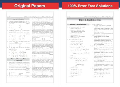 Disha 43 Topic-wise CAT Quantitative Ability (QA) Previous Year Solved Papers (2025 - 1994) 19th edition | Previous Year Questions PYQs for CAT 2026