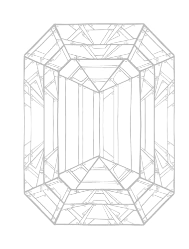 Creative Haven Gemstones Color by Number (Adult Coloring Books: Art & Design)
