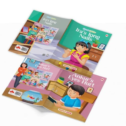 Story Books for Kids - Good Habits (Illustrated) (Set of 6 Books)- Bedtime Stories - Early Learning for Kids - Age 3+ - Read Aloud to Infants, Toddlers