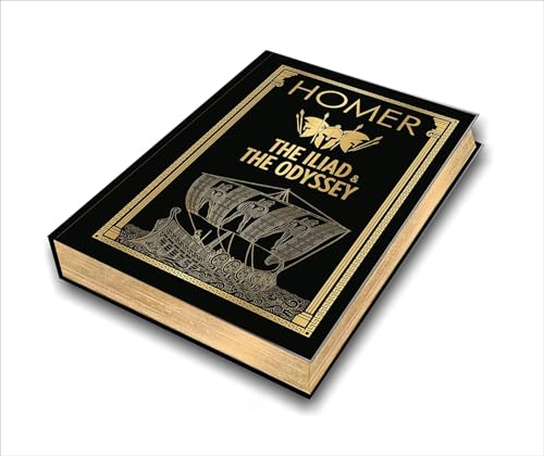 HOMER: The Iliad and The Odyssey (Deluxe Hardbound Edition)