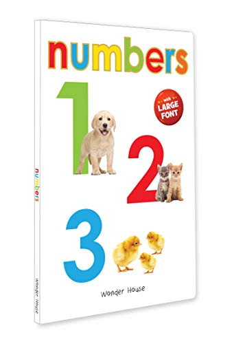 Numbers - Early Learning Board Book With Large Font : Big Board Books Series book cover